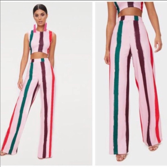 PrettyLittleThing Tops - Pink top and pants